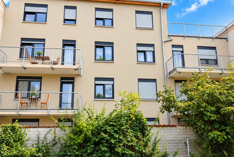 Hausansicht Monteurzimmer Mannheim
